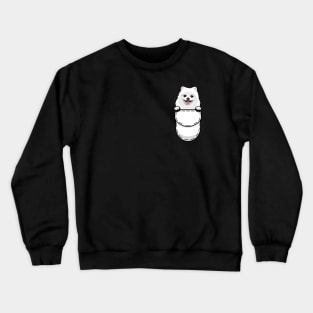 Pomeranian Pocket Dog Crewneck Sweatshirt